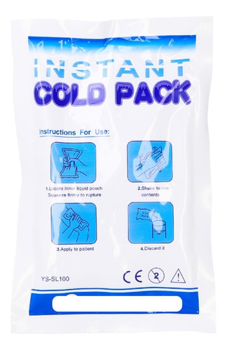 Compresa Frío Instantáneo Pack 15 Unidades - 17,5cm X 11,5cm