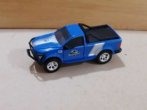 Jurassic Mundo 2015 película Rescate Camión 1:43 retrocedan Diecast Jada Toys Azul 