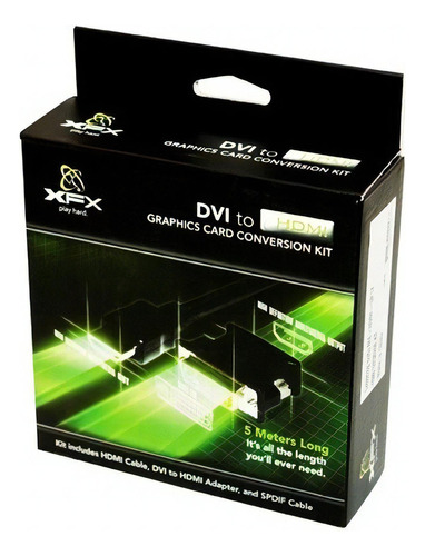 Adaptador Dvi Para Hdmi Upgrade Kit 5m Mk-hdmiup1k Xfx