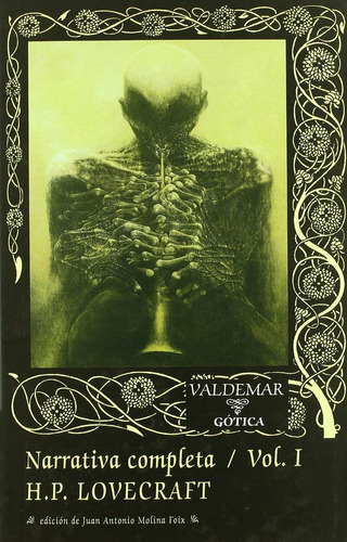 Narrativa Completa Vol I Y Ii Lovecraft Ed. Valdemar Gótica