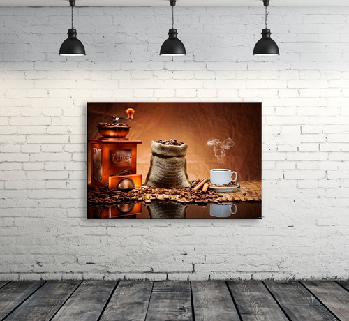 Cuadro Cafe Coffee Cafeteria Decorativo 40x60 Cm