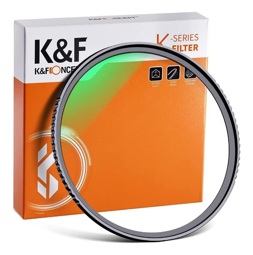 Filtro Uv 37mm K&f Concept Filtro Ultra Violeta Kf-k37