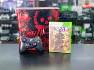 Xbox 360 Slim 320gb Gears Of War 3 Limited Collector's