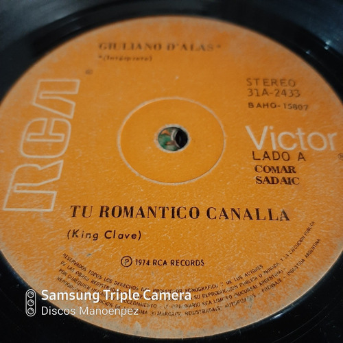 Simple Giuliano D'alas Rca Victor C21