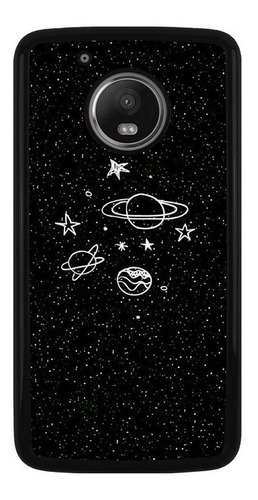 Fundas Case Para Motorola Moto Planetas Espacio 02