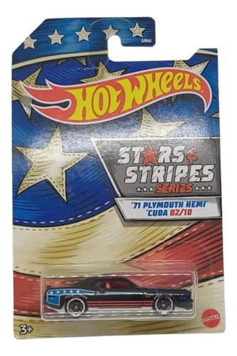 Plymouth Hemi Cuda ´71 Hot Wheels Coleccion Star Stripes