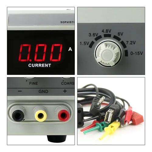 Fuente De Alimentación De Banco Dc Pantalla Digital Variable