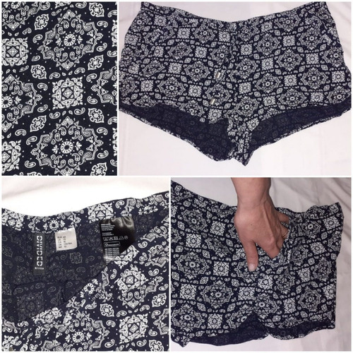 Short H&m Importado.t M / 40.medidas.san Isidro