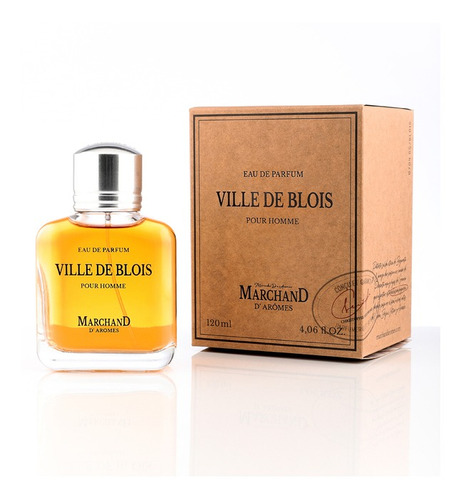 Marchand D Aromes Ville De Blois Masculino Edp 120 Ml