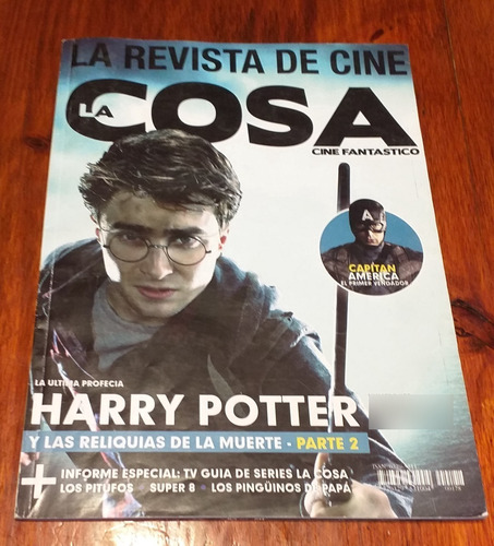 Revista De Cine -  La Cosa Agosto 2012 - Harry Potter
