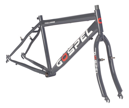 Cuadro Para Bicicleta R24 Gris Waterdrop Ys-7322 Gospel