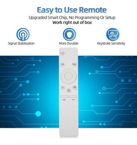 Control Remoto Inteligente Con Botón Grande Para Bn59-01260a