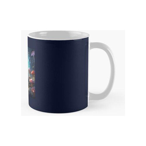 Taza Fantasía De La Tierra De Los Conejitos Calidad Premium