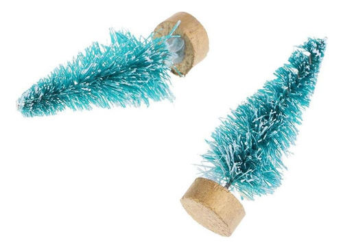 A Mini Decoración De Navidad Pequeños Pinos Árboles De