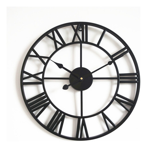 Reloj De Pared De Hierro Para Sala De Estar Retro