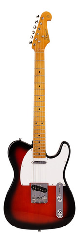 Guitarra eléctrica SX Vintage Series STL50+ de tilo 2-tone sunburst brillante con diapasón de arce