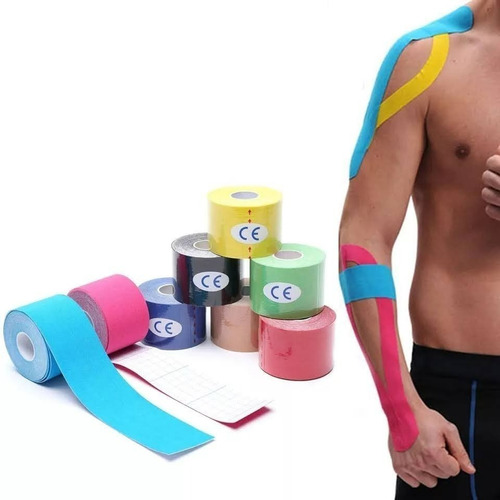 Kinesio Tape Cinta Kinesiologica Kinesiotape 5cm X 5 Metros