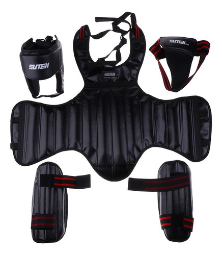 Kickboxing Sanda Cuerpo Protector Completo, Casco, Protector