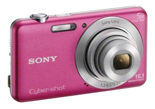  Sony Cyber-shot W710 DSC-W710 compacta cor  rosa