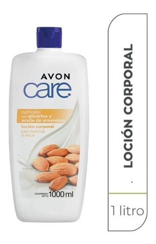  Avon Care Loción Corporal Glicerina Y Aceite Almendras 1 L