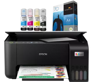 Impresora Multifuncional Epson L3250+tinta+paquete De Hojas
