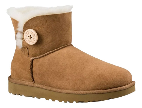 Botas Ugg Mini Bailey Button Ii Original Mujer - Salas