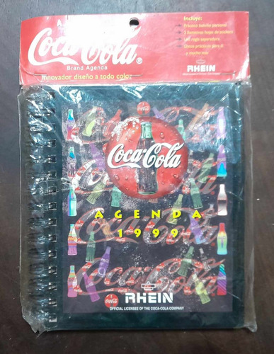 Antigua Agenda De ** Coca Cola ** Año 1999 Cerrada.modelo2