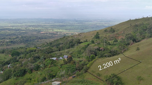 Lote Terreno De 2.200m2 En Venta Santa Elena El Cerrito Valle Colombia