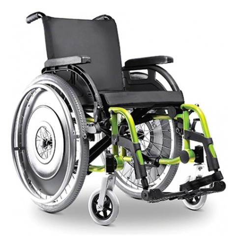 Cadeira De Rodas Alum. Ortobras K3 Pés Remov- Pronta Entrega