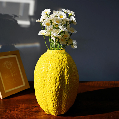 Florero Estilo Limón Florero En Forma De Limón Soporte Para