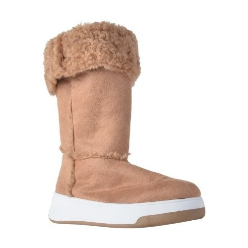 Botas De Corderito Abrigadas De Mujer Gamuza Kaila - Ferraro