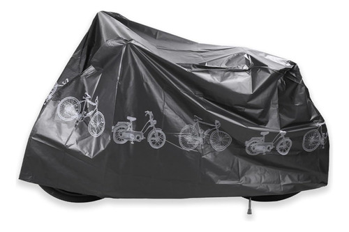 Funda Cubre Moto Impermeable Uv Bicicleta Para Lluvia