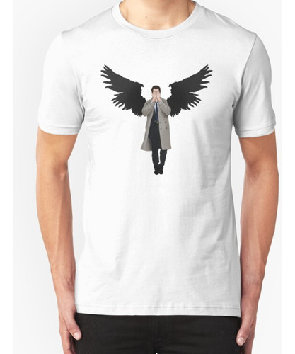 Franela Weeping Angel Castiel