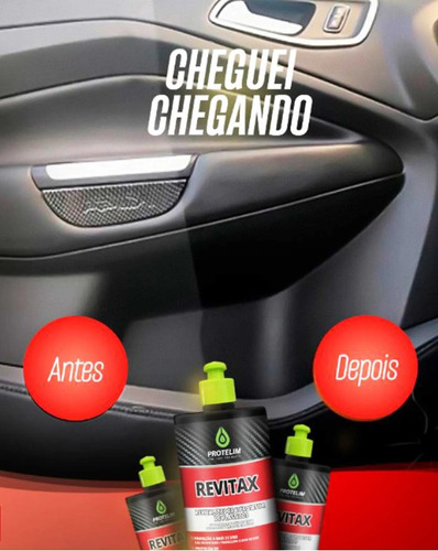 Revitax Revitalizador De Plasticos 500ml Protelim