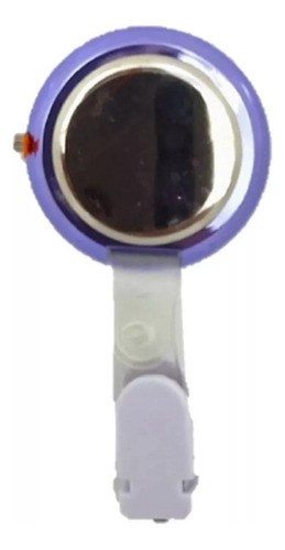 Reloj Enfermera Tip Broche Morado