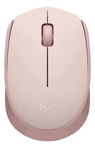 Mouse Inalambrico Logitech M170 Usb Rosado Larga Duracion