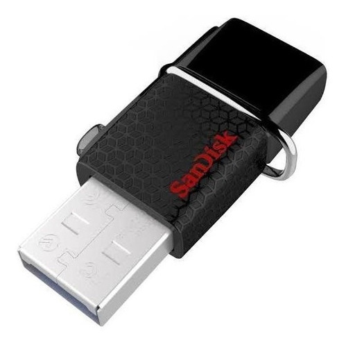 Pendrive SanDisk Ultra Dual 128GB 3.0 negro