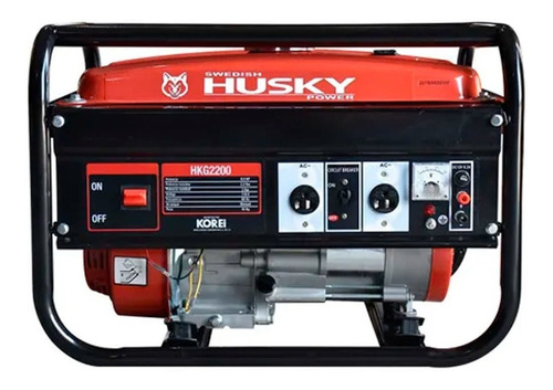 Generador Plantas De Luz Gasolina Husky 2.0-2.2 Kw  Hkg2200