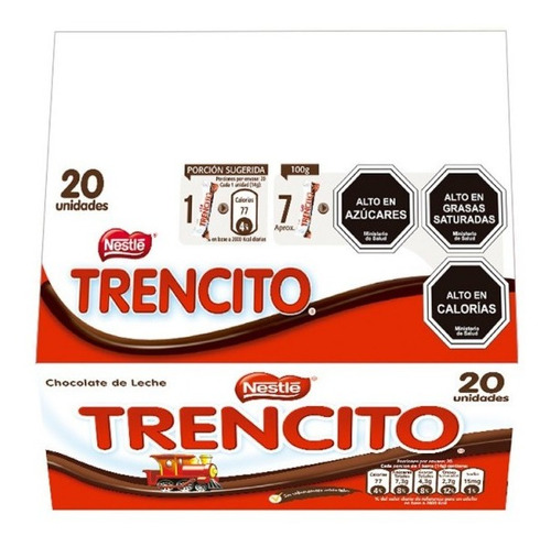 Chocolate Trencito  Display 20*14gr(2 Display )-super