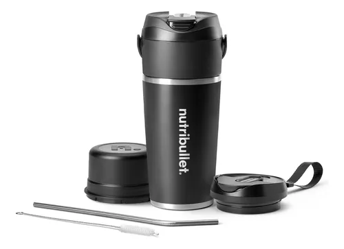 Nutribullet Flip Portatil Con Tapa Negro