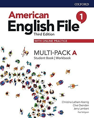 American English File Split 1A Student & Workbook, de Lambert Jerry. Editorial OXFORD en inglês