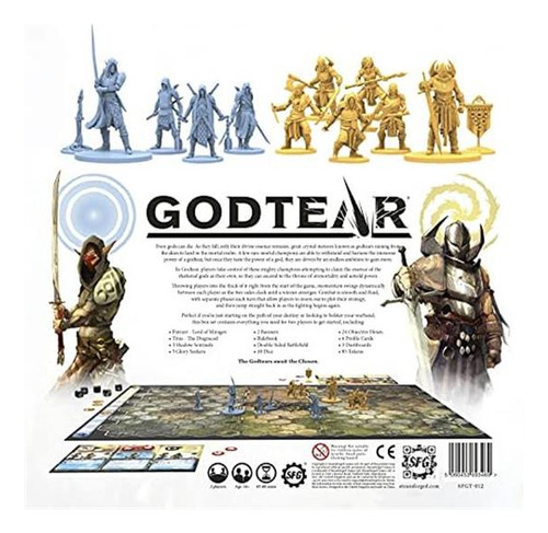 Juego De Mesa Godtear The Borderlands/ciencia Ficción