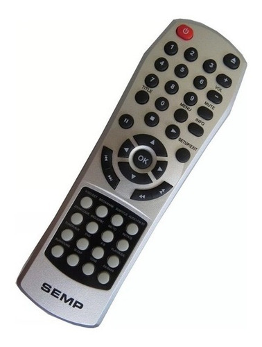 Controle Remoto Original Semp Dvd 3210 Para Xb1536