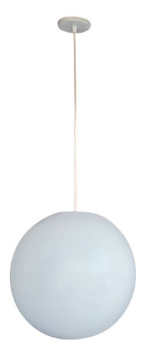 Colgante Globo Esfera Pvc Opal 50 Cm Deco Apto Led E-27 