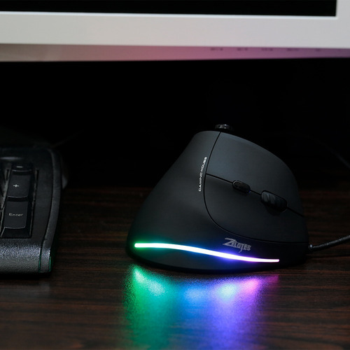 Mouse Ergonômico Zelotes C-18 Vertical Gaming Wired