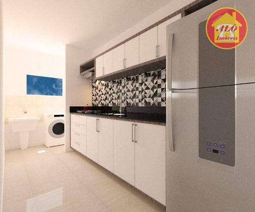 Imagem 12 de 30 de Apartamento Com 2 Dormitórios À Venda, 59 M² Por R$ 265.000 - Ocian - Praia Grande/sp - Ap6850