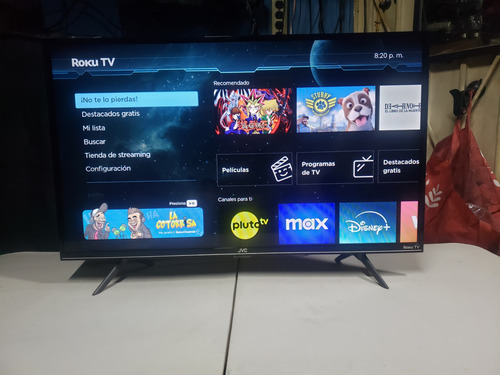 Pantalla Jvc 32 Roku Smart Tv Hd Como Nueva Al 100% (Usado)
