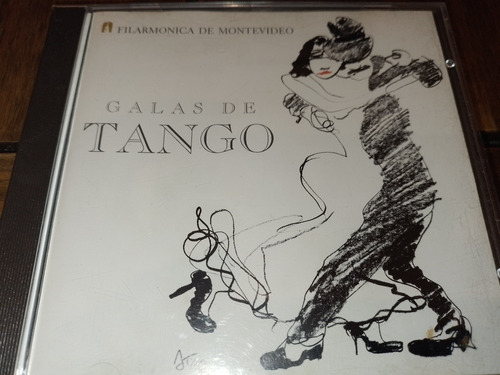 Galas De Tango Filarmonica De Montevideo Cd Excelente Estado