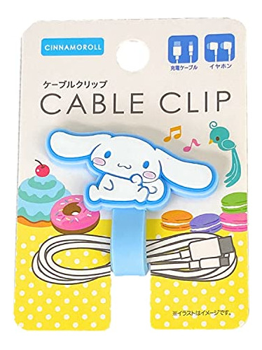 Clips De Cable De Cinnamoroll Sanrio, Porta Cables, Xtdlb