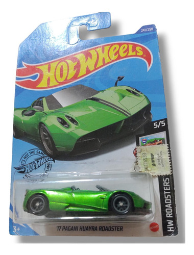 '17 Pagani Huayra Roadster Hotwheels Mattel 1/64